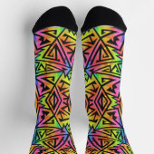 Chaussette Chaussettes de spectre vectoriel arc-en-ciel (Haut)