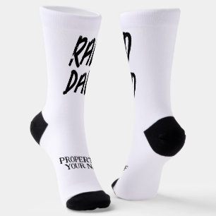 Chaussette Chaussettes de sport drôles Rad Dad cadeau pour pè