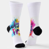 Chaussette Chaussettes de sport mixtes Jesus First (Angulaire)
