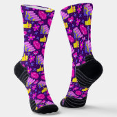 Chaussette Chaussettes de style années 90, style rétro Y2K (Angulaire)