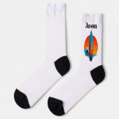 Chaussette Chaussettes de surfeur de planche de surf (Gauche)