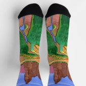Chaussette Chaussettes de Tabuk, Arabie saoudite (Haut)