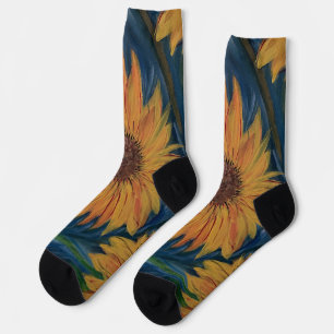 Chaussette Chaussettes de tournesol