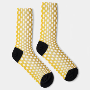 Chaussette Chaussettes de vacances Motif Gold Jewish Star