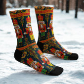 Chaussette Chaussettes de vacances personnalisées Nutcracker 