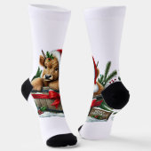Chaussette Chaussettes de vache de Noël Highland (Angulaire)