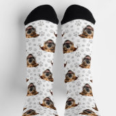 Chaussette Chaussettes de visage personnalisées pour chien (Haut)