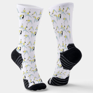 Chaussette Chaussettes de yoga amusantes – Couleur pour votre