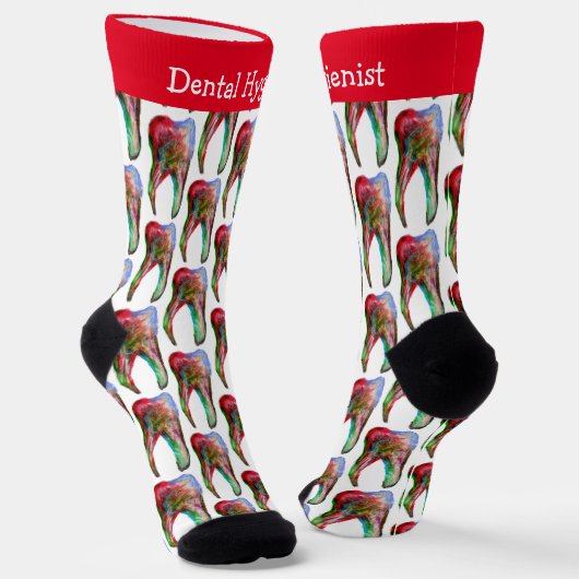 Chaussette Chaussettes Dentistes Hygiénistes (Angulaire)
