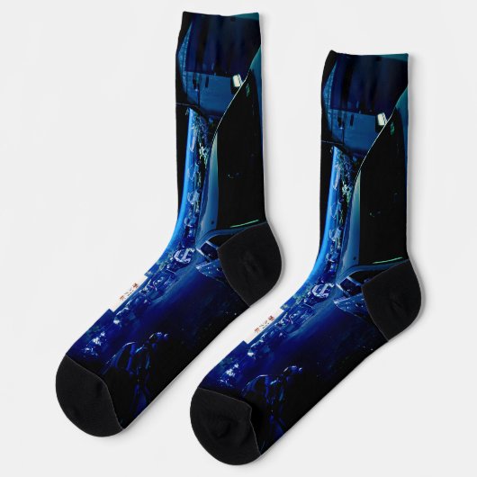 Chaussette Chaussettes Dépendance Drive In 75e Anniversaire (Gauche)