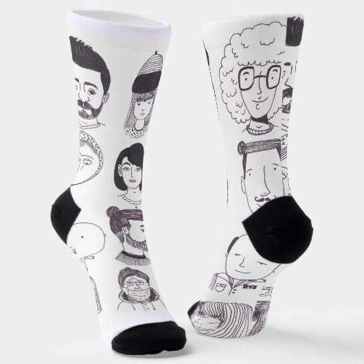 Chaussette Chaussettes d'équipage (Angulaire)