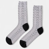 Chaussette Chaussettes d'équipage 100% coton | Hommes et femm (Gauche)