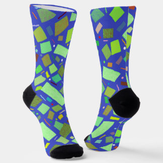 Chaussette Chaussettes d'équipage amusantes, colorées et tend