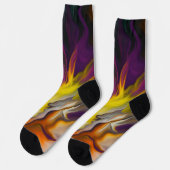Chaussette Chaussettes d'équipage Artsy (Gauche)