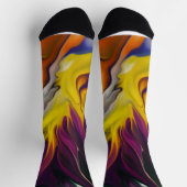 Chaussette Chaussettes d'équipage Artsy (Haut)