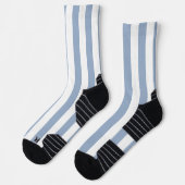Chaussette Chaussettes d'équipage Bleu et Blancs (Gauche)