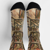 Chaussette Chaussettes d'équipage Brown (Haut)