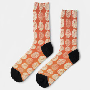 Chaussette Chaussettes d'équipage citrouilles