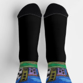 Chaussette Chaussettes d'équipage Cityscape (Haut)