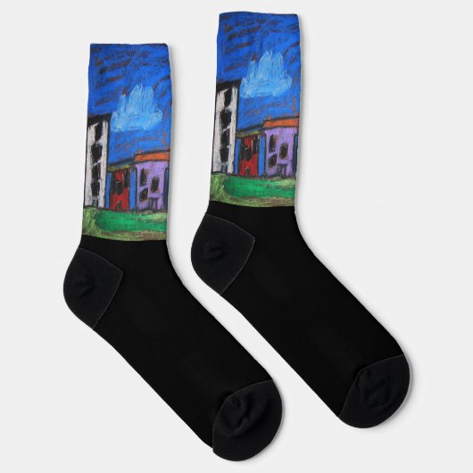 Chaussette Chaussettes d'équipage Cityscape (Droite)
