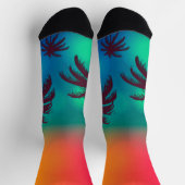 Chaussette Chaussettes d'équipage colorées (Haut)