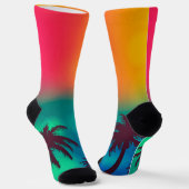 Chaussette Chaussettes d'équipage colorées (Angulaire)