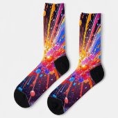 Chaussette Chaussettes d'équipage colorées (Gauche)
