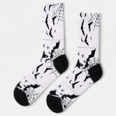 Chaussette Chaussettes d'équipage conception éffrayante (Gauche)