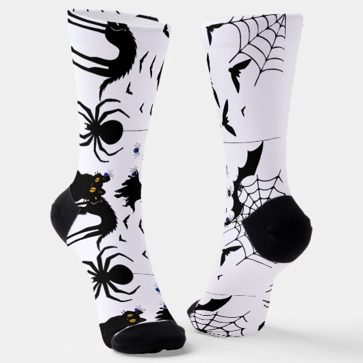 Chaussette Chaussettes d'équipage conception éffrayante (Angulaire)