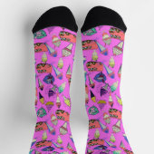 Chaussette Chaussettes d'équipage couleur vibrantes (Haut)