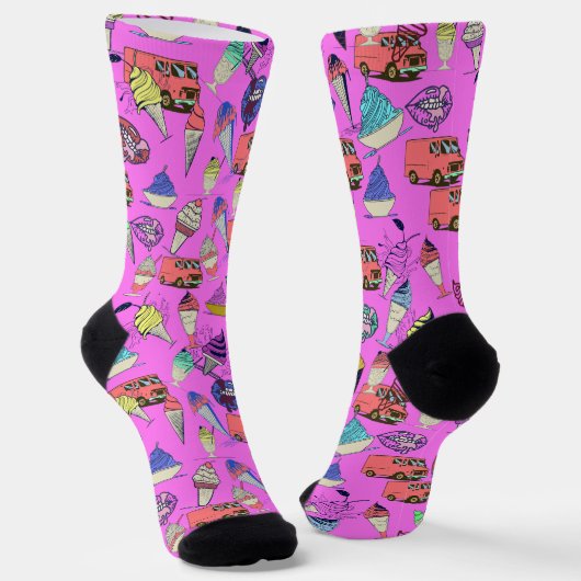 Chaussette Chaussettes d'équipage couleur vibrantes (Angulaire)