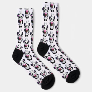 Chaussette Chaussettes d'équipage Cute Panda