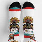 Chaussette Chaussettes d'équipage d'aigle royal (Haut)
