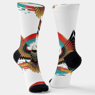 Chaussette Chaussettes d'équipage d'aigle royal