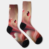 Chaussette Chaussettes d'équipage d'art Abstrait (Droite)