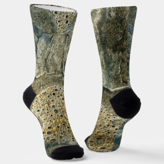 Chaussette Chaussettes d'équipage d'art photographique Abstra (Angulaire)
