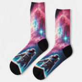 Chaussette Chaussettes d'équipage d'astronautes de Galaxie (Gauche)