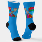 Chaussette Chaussettes d'équipage de colibri (Angulaire)