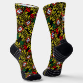Chaussette Chaussettes d'équipage de conception portugaise (Angulaire)