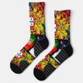 Chaussette Chaussettes d'équipage de conception portugaise (Gauche)