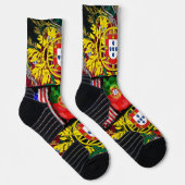 Chaussette Chaussettes d'équipage de conception portugaise (Droite)