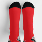 Chaussette Chaussettes d'équipage de crâne psycho (Haut)
