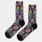 Chaussette Chaussettes d'équipage de fée Rainbow Pride (Gauche)