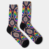 Chaussette Chaussettes d'équipage de fée Rainbow Pride (Droite)