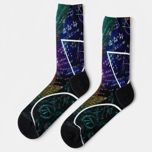 Chaussette Chaussettes d'équipage de Formule Mathématiques