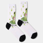 Chaussette Chaussettes d'équipage de grenouilles (Droite)