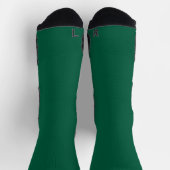 Chaussette Chaussettes d'équipage de haute performance Green (Haut)