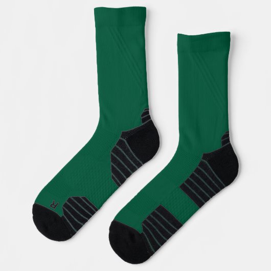 Chaussette Chaussettes d'équipage de haute performance Green (Gauche)