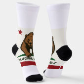 Chaussette Chaussettes d'équipage de la Californie (Angulaire)