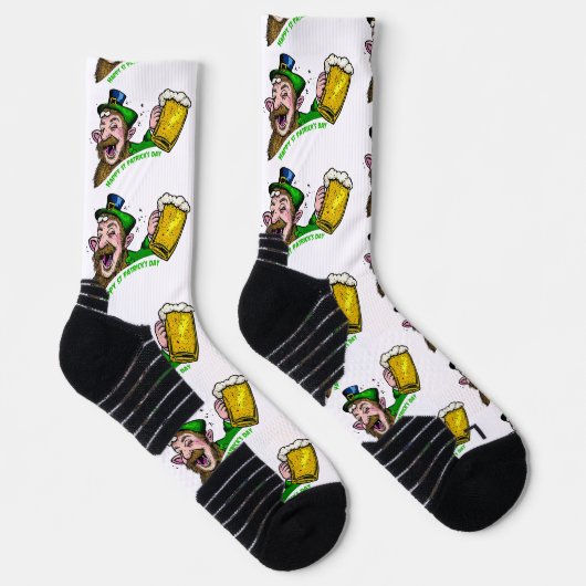 Chaussette Chaussettes d'équipage de la Saint Patrick (Droite)
